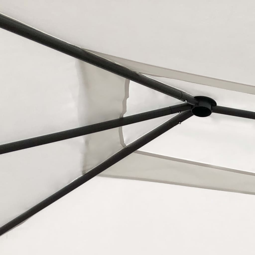 Vidaxl Arbor 160 g m² 3x4x2,6 m crème -colored