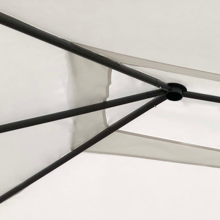 Vidaxl Arbor 160 g m² 3x4x2,6 m crème -colored