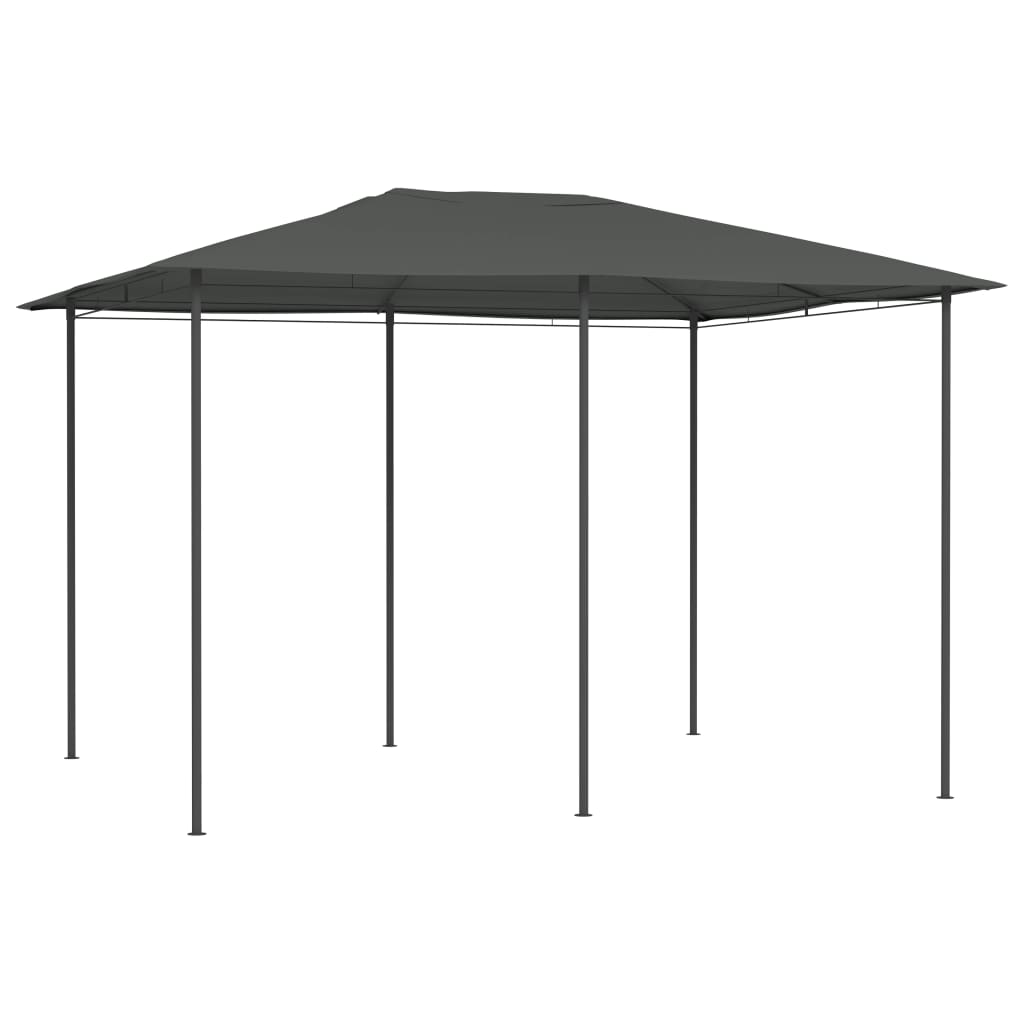 Vidaxl Arbor 160 g m² 3x4x2,6 m anthracite -colored