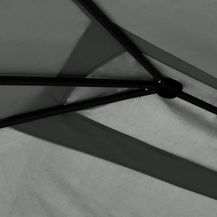 Vidaxl Arbor 160 g m² 3x4x2,6 m anthracite -colored