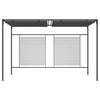 Arbor vidaxl avec toit extensible 180 g m² 4x3x2.3 m anthracite -colored