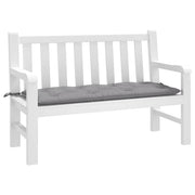 Vidaxl jardin banc coussin 120x50x7 cm oxford tissu gris - afbeelding 3
