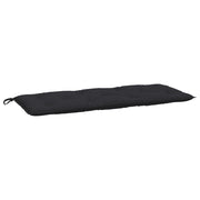 Vidaxl jardin banc coussin 120x50x7 cm tissu oxford noir - afbeelding 2