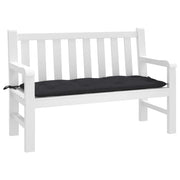 Vidaxl jardin banc coussin 120x50x7 cm tissu oxford noir - afbeelding 3