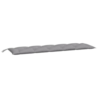 Vidaxl jardin banc coussin 180x50x7 cm oxford tissu gris