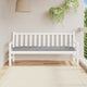 Vidaxl jardin banc coussin 180x50x7 cm oxford tissu gris