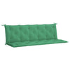 vidaXL Coussin de banc de jardin 180x(50+50)x7 cm Tissu Oxford vert