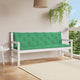 vidaXL Coussin de banc de jardin 180x(50+50)x7 cm Tissu Oxford vert