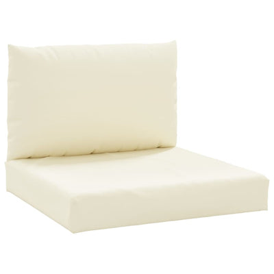Vidaxl Pallet Cushions 2 St Oxford Fabric Crèmewit