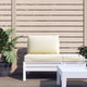 Vidaxl Pallet Cushions 2 St Oxford Fabric Crèmewit