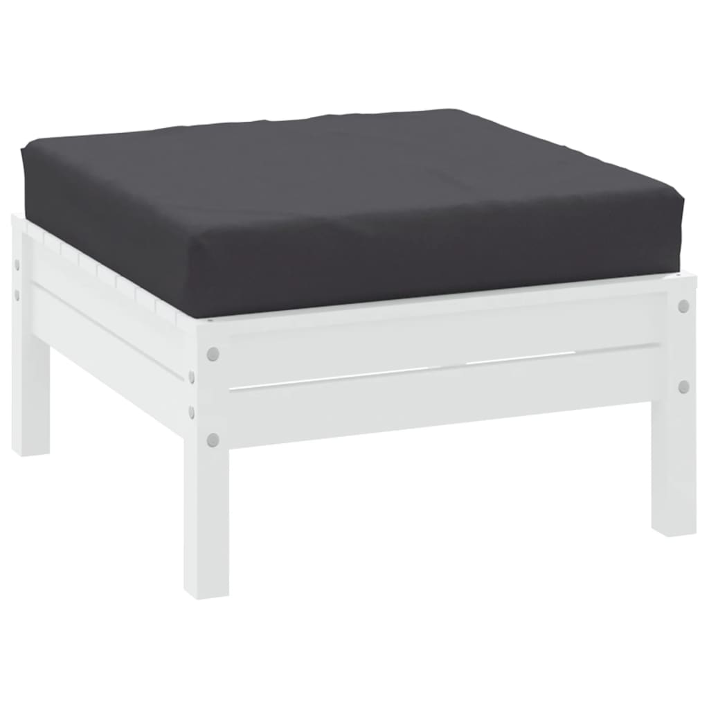 Vidaxx coussin palette 60x60x6 cm tissu oxford anthracite