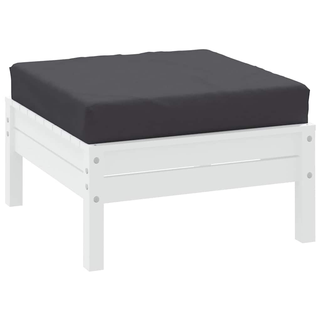 Vidaxx coussin palette 60x60x6 cm tissu oxford anthracite