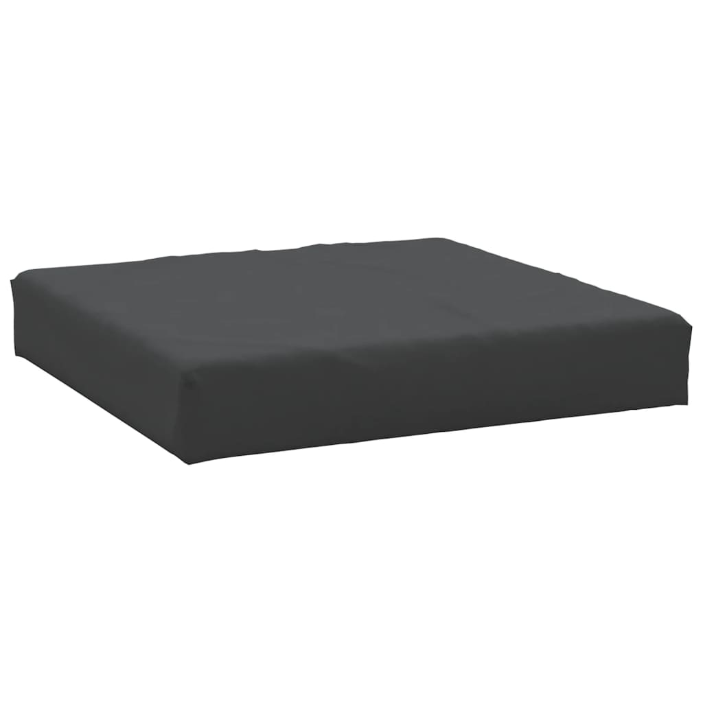 VidaXL coussin de palette 60x60x6 cm tissu oxford noir