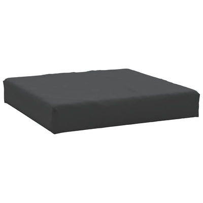 VidaXL coussin de palette 60x60x6 cm tissu oxford noir