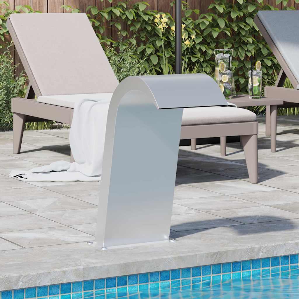 Fontaine de piscine Vidaxl 50x30x60 cm en acier inoxydable 304