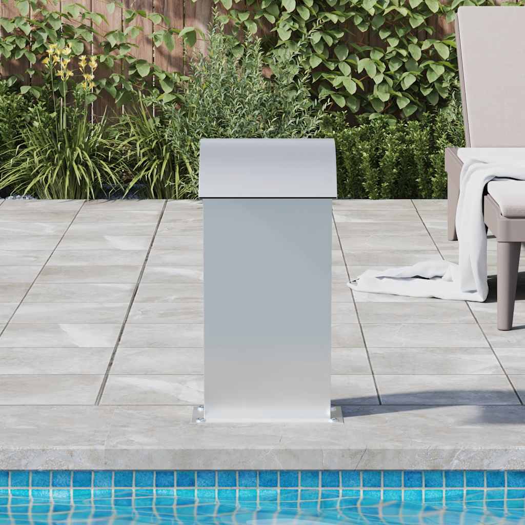 Fontaine de piscine Vidaxl 50x30x60 cm en acier inoxydable 304