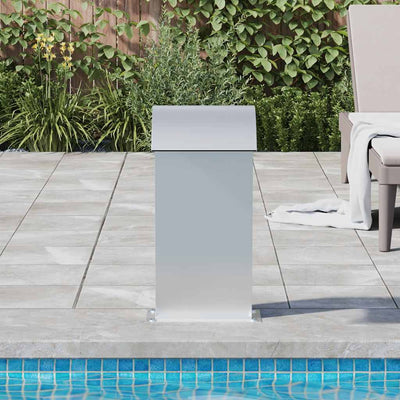 Fontaine de piscine Vidaxl 50x30x60 cm en acier inoxydable 304
