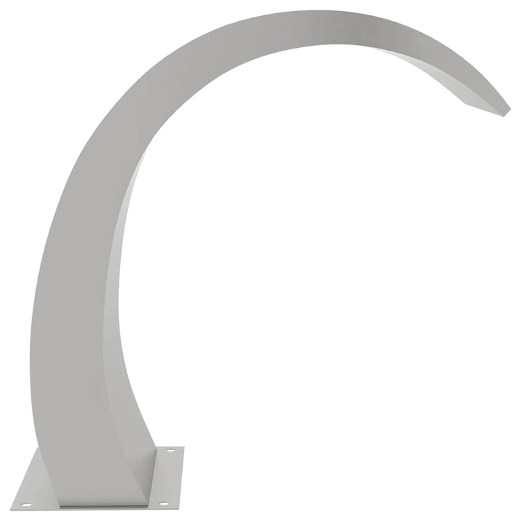 Fontaine de piscine Vidaxl avec LEDS 22x60x70 cm en acier inoxydable 304