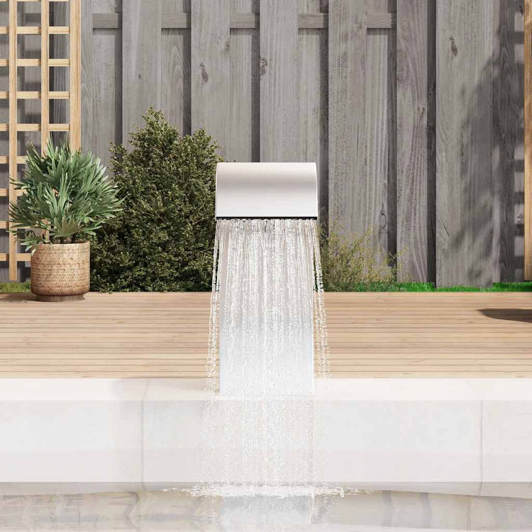 Fontaine de piscine Vidaxl 22x60x70 cm en acier inoxydable 304