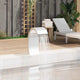Fontaine de piscine Vidaxl 22x60x70 cm en acier inoxydable 304