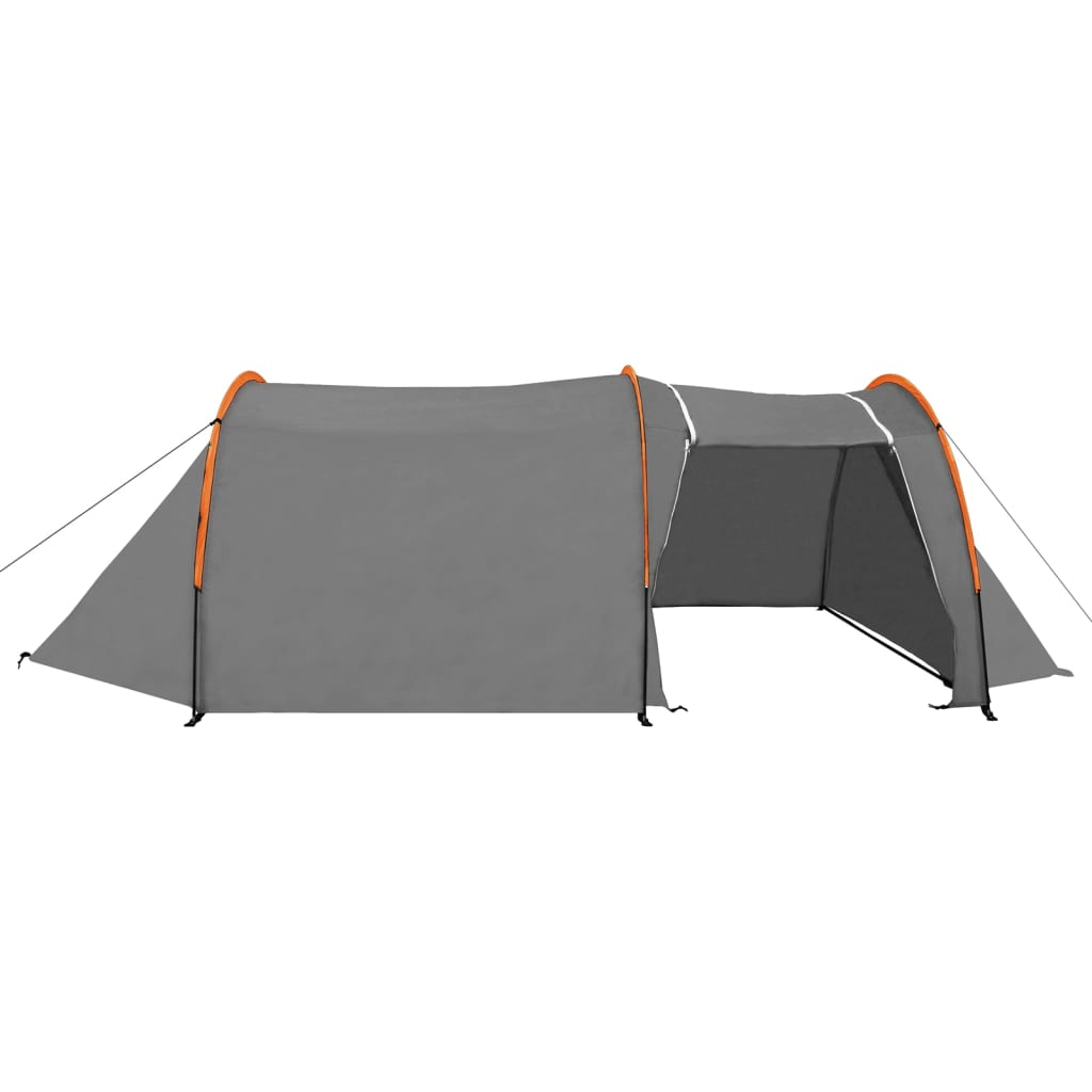 Vidaxl Tent 4 Person Gray et Orange
