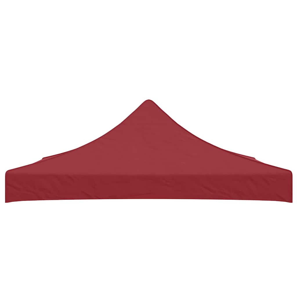 Vidaxl Party Tent Roof 270 g m² 3x3 m Bordeaux rouge