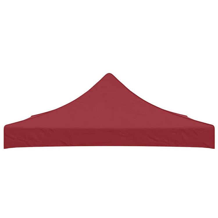 Vidaxl Party Tent Roof 270 g m² 3x3 m Bordeaux rouge