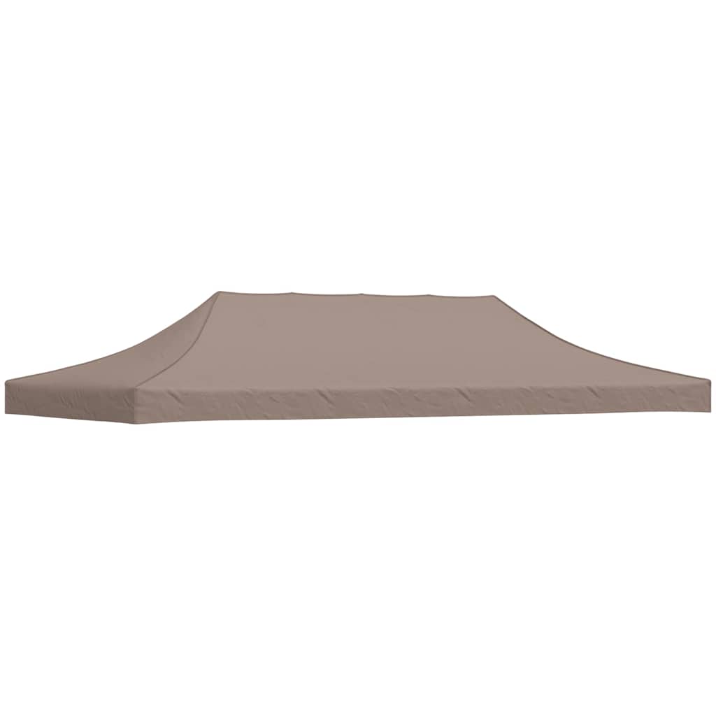 Vidaxl Party Tent Roof 270 g m² 6x3 m taupe