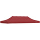 Vidaxl Party Tent Roof 270 g m² 6x3 m Bordeaux rouge