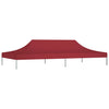 Vidaxl Party Tent Roof 270 g m² 6x3 m Bordeaux rouge