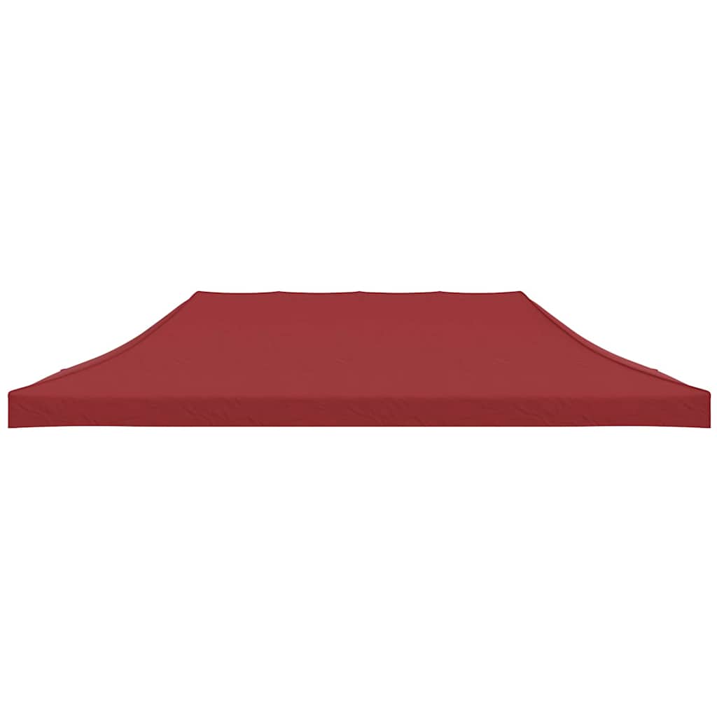Vidaxl Party Tent Roof 270 g m² 6x3 m Bordeaux rouge