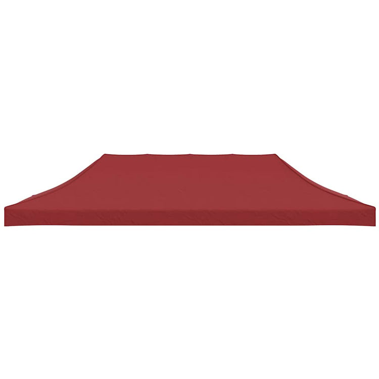 Vidaxl Party Tent Roof 270 g m² 6x3 m Bordeaux rouge