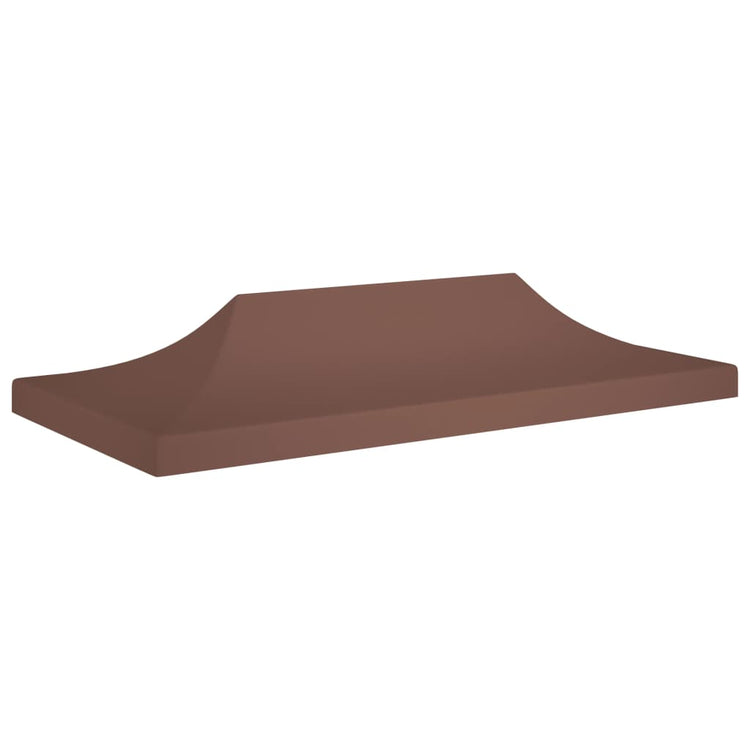 Vidaxl Party Tent Roof 270 g m² 6x3 m brun