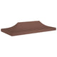 Vidaxl Party Tent Roof 270 g m² 6x3 m brun