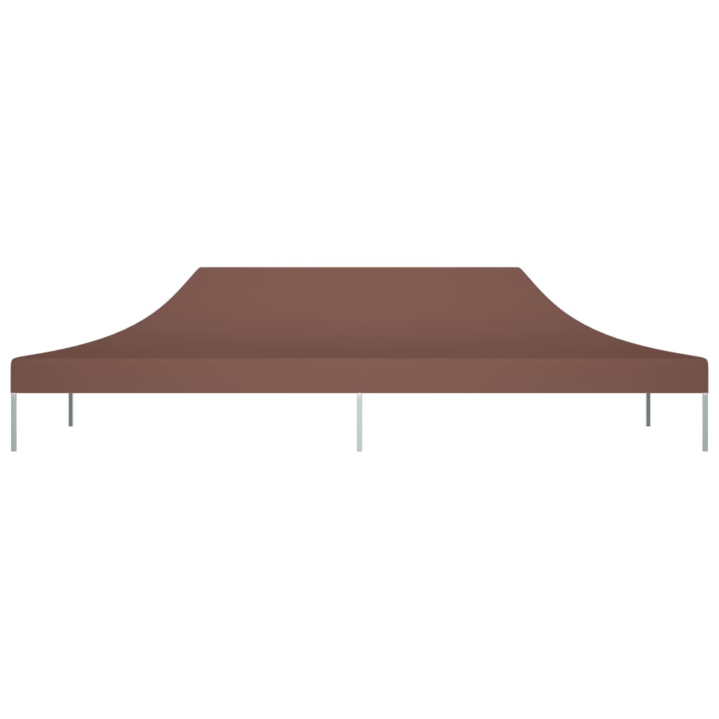 Vidaxl Party Tent Roof 270 g m² 6x3 m brun