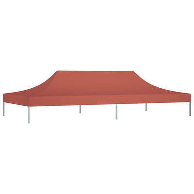 Vidaxl Party Tent Roof 270 g m² 6x3 m Terracotte