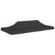 Vidaxl Party Tent Roof 270 g m² 6x3 m noir
