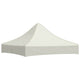 Vidaxl Party Tent Roof 270 g m² 2x2 m crème