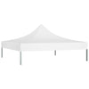 Vidaxl Party Tent Roof 270 g m² 2x2 m blanc