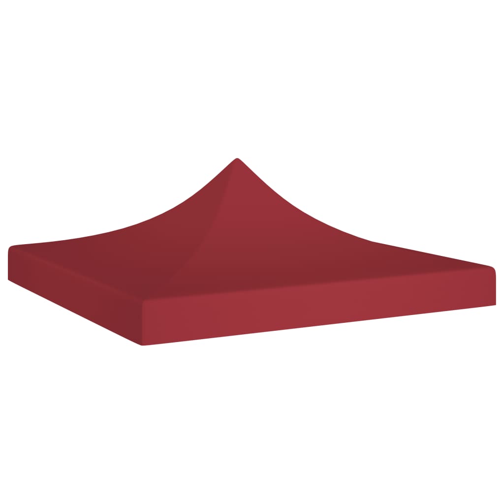Vidaxl Party Tent Roof 270 g m² 2x2 m Bordeaux rouge