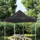 Vidaxl Party Tent Roof 270 g m² 2x2 m noir