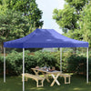 Vidaxl Party Tent Roof 270 g m² 4x3 m bleu