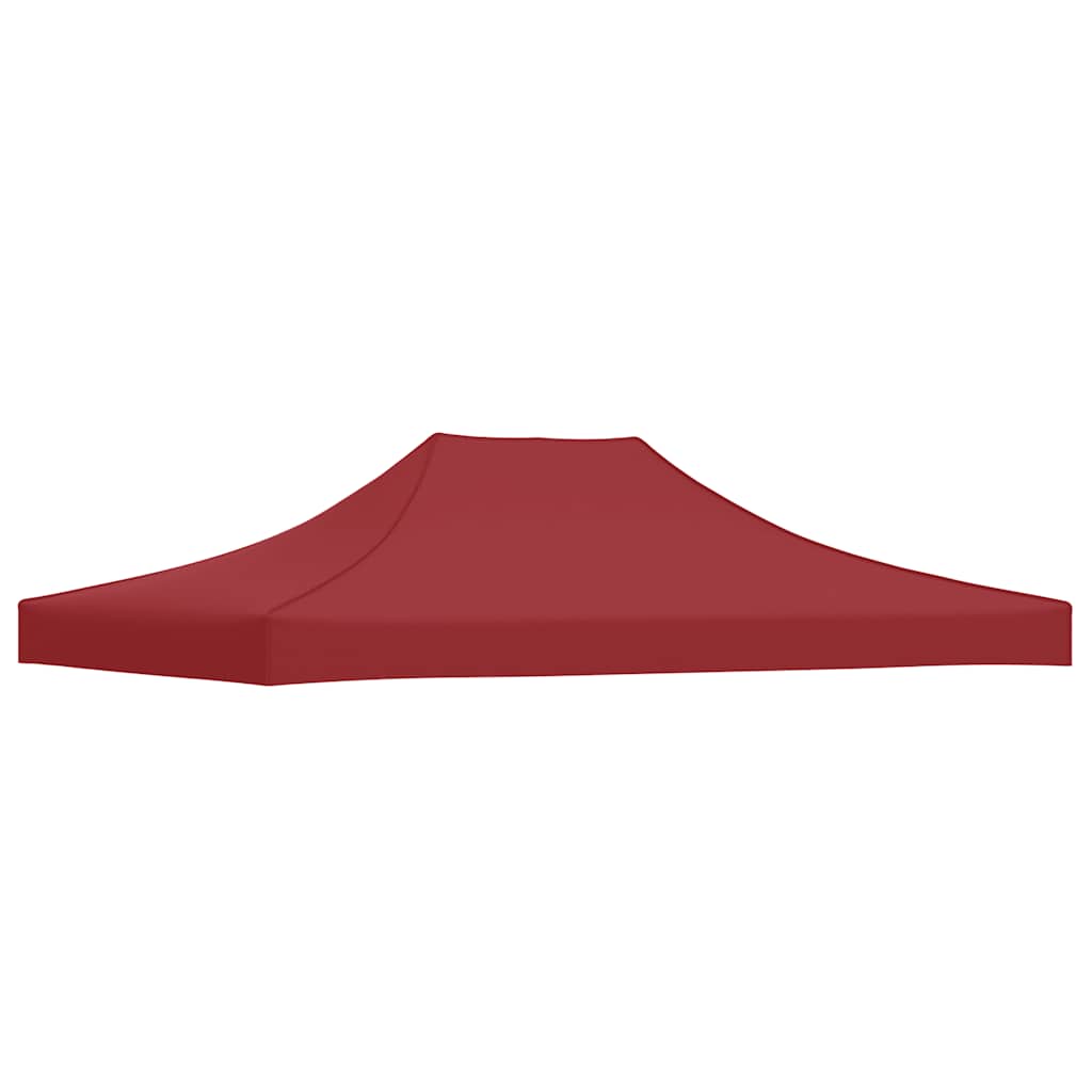 Vidaxl Party Tent Roof 270 g m² 4x3 m Bordeaux rouge