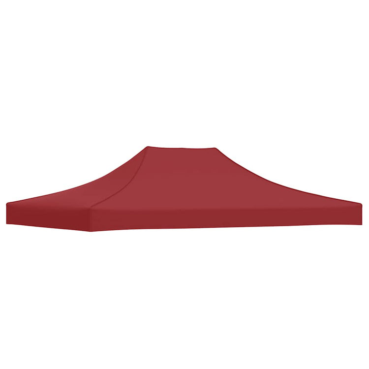 Vidaxl Party Tent Roof 270 g m² 4x3 m Bordeaux rouge