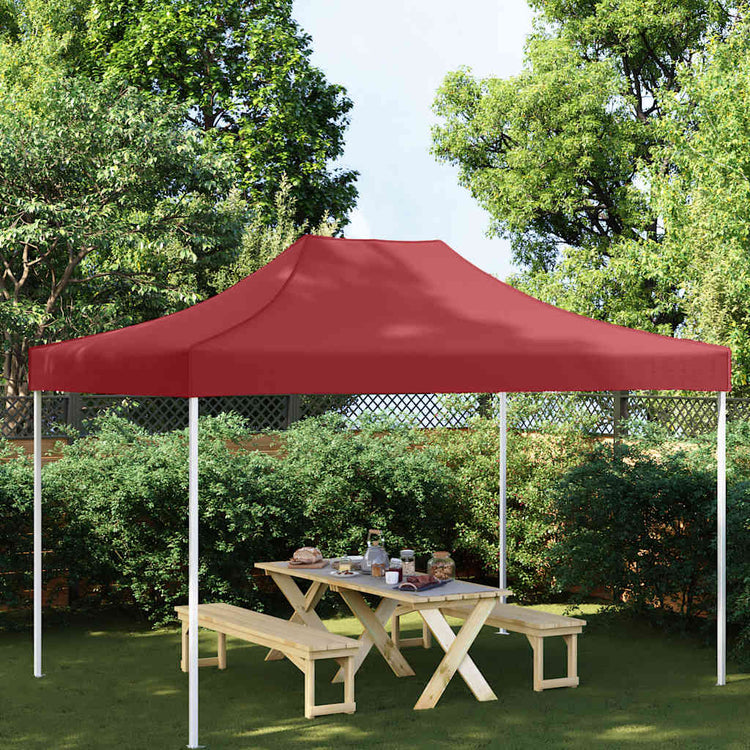 Vidaxl Party Tent Roof 270 g m² 4x3 m Bordeaux rouge