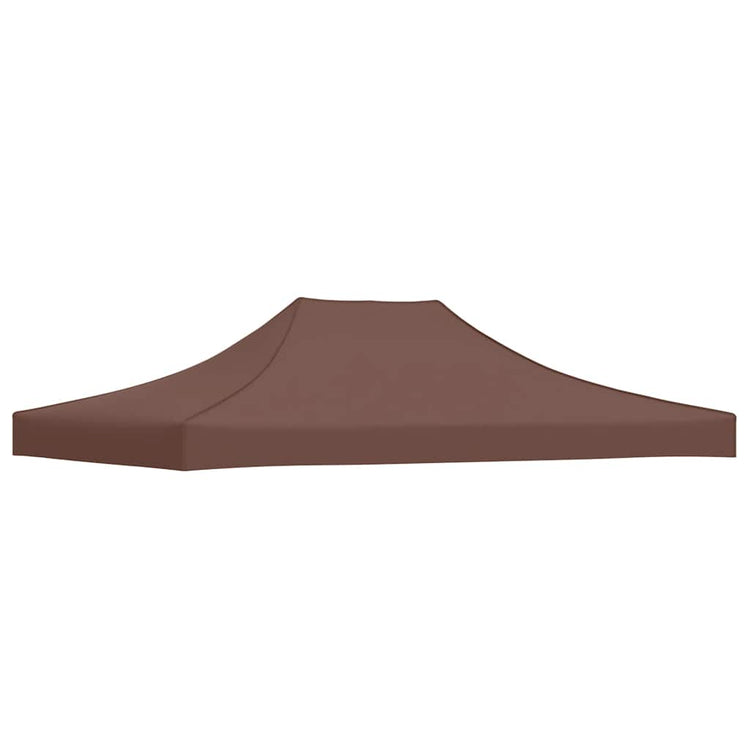 Vidaxl Party Tent Roof 270 g m² 4x3 m brun