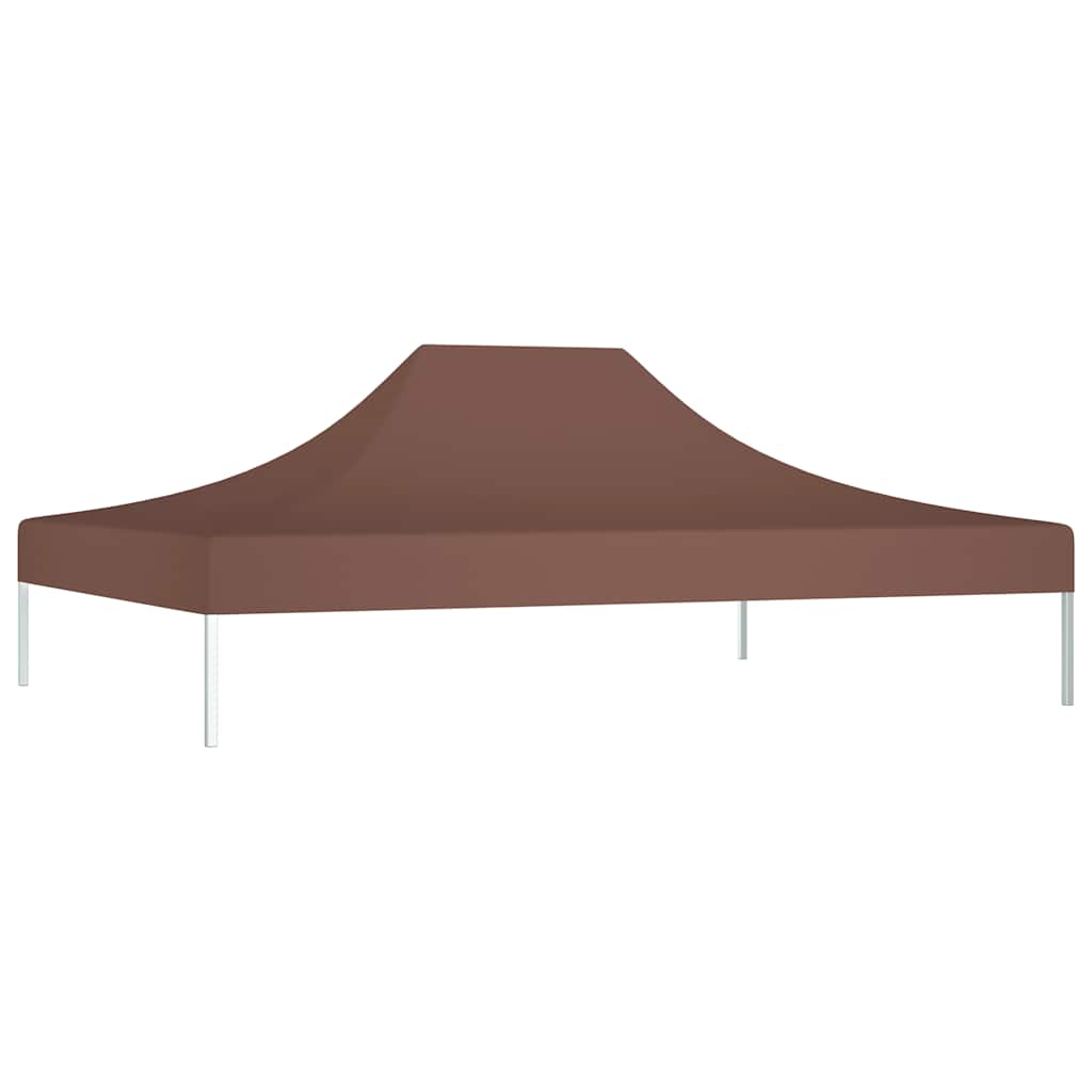 Vidaxl Party Tent Roof 270 g m² 4x3 m brun