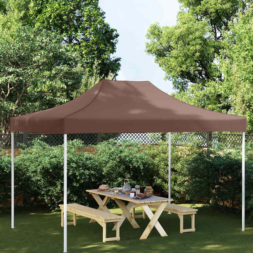 Vidaxl Party Tent Roof 270 g m² 4x3 m brun