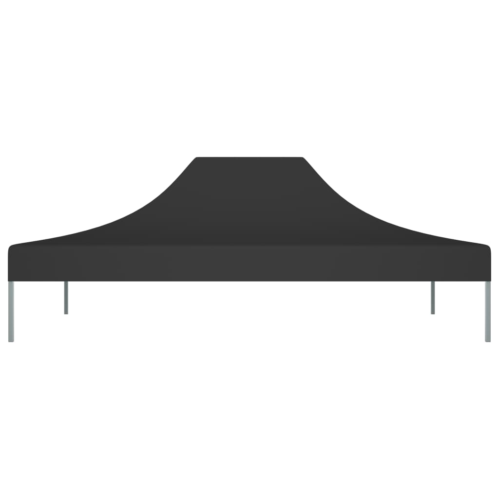 Vidaxl Party Tent Roof 270 g m² 4x3 m noir