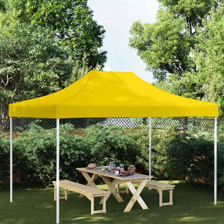 Vidaxl Party Tent Roof 270 g m² 4x3 m jaune